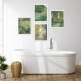 thumbnail image 5 of PixonSign Framed Wall Art Summer Pastel Flower Forest, Set of 4 Classic Countryside Wall Decor Arts, Nature Vintage Wall Décor, Adhesive Canvas Poster, Modern Home Artwork - 11"x14" White, 5 of 5