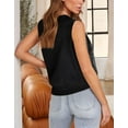 thumbnail image 5 of Sherrylily Women Sweater Vest Tank Tops Button Down Shirts Scoop Neck Fashion Sleeveless Ribbed Top S-2XL, 5 of 6