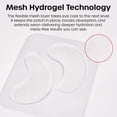 thumbnail image 2 of The Man Mesh Hydrogel Under Eye Patches for Men - Cooling, Hydrating & Firming Eye Masks for Dark Circles & Puffiness - Men's Anti-Aging Patches with Hyaluronic Acid, Collagen & Vitamin E. (6 Pairs), 2 of 8