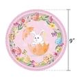 thumbnail image 2 of X 36PCS Assiette de Dîner de Lapin de Pâques Fournitures de Fête de Lapin, Décorations de Fête de Pâques, 2 of 4