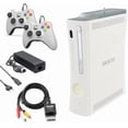 thumbnail image 2 of Microsoft Xbox 360 Original Refurbished Console Bundle - Includes Deadpool Game, 2 Controllers, & AV/Power Cables, 2 of 7