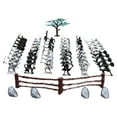 thumbnail image 4 of QccHieUs Plastic Medieval Knight Soldier Toys, Men and Shield Action Figure, Archaic 48 pcs, 4 of 9