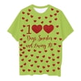 thumbnail image 4 of Gunia 100 Day Of School Shirt Kids Boys Girls Fashion Casual Short Sleeve T Shirt With Prints Loose Fit Round Neck Top Back To School Season Tee Tshirts, 4 of 4