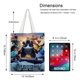 thumbnail image 5 of Cómo Entrenar a Tu Dragón 4 Bolso de tela con estampado de lienzo para mujer, bolsa de compras reutilizable y estética, con cremallera interior, regalo para mujer,40*40cm., 5 of 6