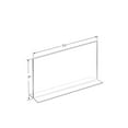 thumbnail image 2 of 2-Sided Double-Foot Acrylic Sign Holder (Horizontal - 11"W x 7"H), 2 of 3