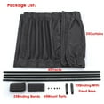 thumbnail image 4 of 2Pcs Car Sun Shade Curtains UV Protection Side Casement Visor Mesh Cover Universal, 4 of 11