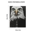 thumbnail image 2 of JEUXUS Animal Motivational Canvas Office Print Wall Art Eagle Inspirational Picture Animal Poster Painting Modern Inspiring Artwork for Home Living Room Office Decor Ready to Hang, 2 of 5