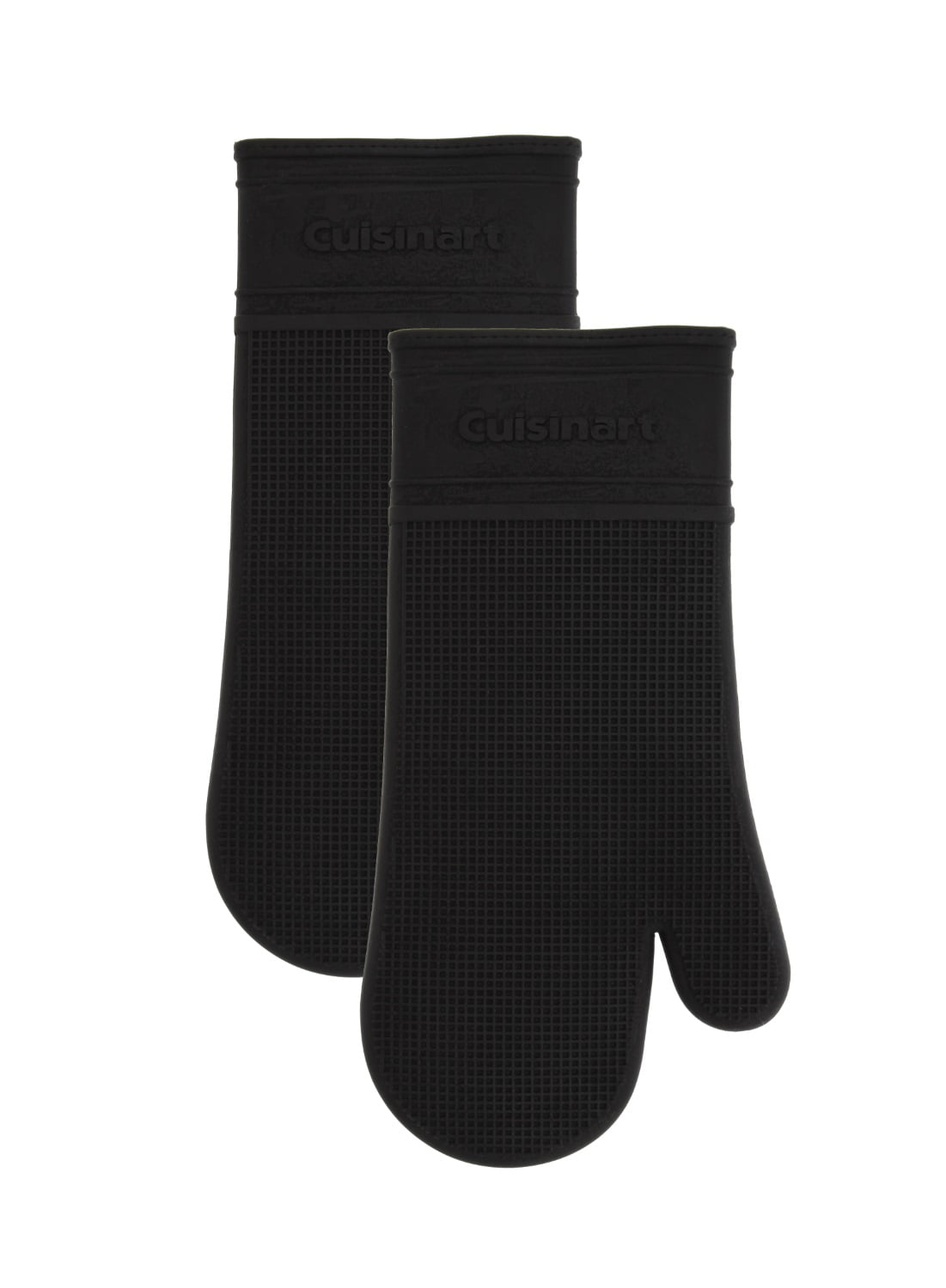 Cuisinart Silicone Oven Mitts with Quilted Liner Not Slip, Heat