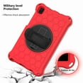 thumbnail image 7 of Dteck Samsung Galaxy Tab A7 Lite 2021 Case Shockproof Drop Protection Cover with 360 Rotating Stand and Shoulder Strap Compatible with Samsung Tab A7 Lite 8.7 inch 2021 (SM-T220/T225), Red+Black, 7 of 7
