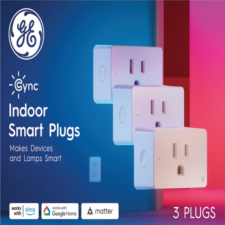 GE Cync Indoor Smart Plug 3 Pack, Matter Certified photo 2