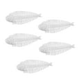 thumbnail image 2 of Juego de 5 señuelos de pesca artificiales para hombres y mujeres, para pesca de agua dulce, portátil. Blanco, 2 of 9