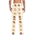 thumbnail image 4 of FORMRS Mens Pajama Pants with Pockets Soft Cotton Sleepwear Lounge Bottoms, Sizes S-2XL, Red Cakes, 4 of 7