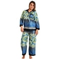 thumbnail image 2 of Up2date Fashion's Women's Print Pajamas in Various Colorful Patterns III, 2 of 2