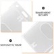 thumbnail image 3 of unbranded 15Ud Transparente Vertical Plástico Para Eventos Conferencias Y Oficina, 3 of 8