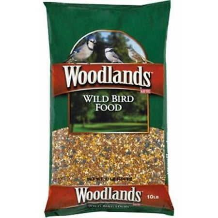 10 LB Woodland Wild Bird Food Economical Blend Featuring Millet Black 2PK