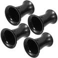 thumbnail image 1 of Tubes de Port Ronds pour Haut-Parleur Noir pour Techniciens Audio Utilisation en Studio 4 Pcs, 1 of 8