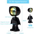thumbnail image 4 of ATTOE LED Spaceman Sunset Lamp - Rainbow Sunset Projection Night Light with 360° Rotation,Network Modern Chargeable Floor Light with USB (1.5 inch1.5 inch5.7inch), 4 of 5