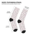 thumbnail image 3 of KLL Cute Rabbit Print Cool Socks Men's Women's Crew Socks Funny Crazy Novelty Stockings, 3 of 7