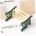 thumbnail image 4 of TAILTOSS Chaise de Parc miniature Verte 1 Ensemble pour Jardin Village Patio, 4 of 8