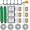 Set A, variant on Mop Pads Compatible with iRobot Roomba Plus 405 Combo and 505 Combo, Fiber Replacement Cloths, 6 Pack