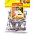 thumbnail image 1 of Colgadores para macetas Bosmere Pot Toes, paquete de 12, color gris oscuro, 1 of 5