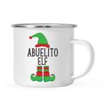 thumbnail image 1 of Koyal Wholesale Spanish Family Elf Stainless Steel Campfire Mug, Abuelito, 1 of 4