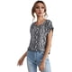 thumbnail image 4 of Blusa Floerns de manga corta para mujer, casual, de negocios, con lunares, 4 of 5