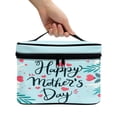 thumbnail image 3 of HELLHERO Mother's Day Hearts Cosmetic Bag Make Up Organizer Case Bathroom Gifts for Women Men Polyester, 3 of 6