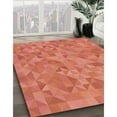 thumbnail image 3 of Ahgly Company Machine Washable Indoor Rectangle Transitional Tomato Red Area Rugs, 7' x 9', 3 of 7