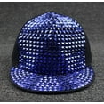 thumbnail image 2 of LINLIN Women Baseball Cap, Shiny Baseball Cap Sequin Reflective Baseball Hat Rivets Hip Hop Caps for Boys Girls, 2 of 5