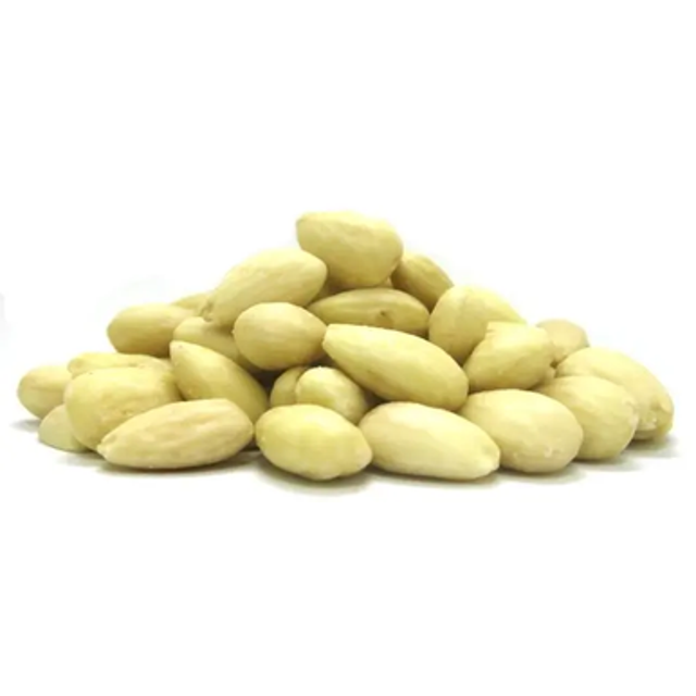Organic Blanched Almonds Bulk Food Service 25 lbs/11.33 kgs