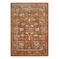 thumbnail image 3 of Unique Loom Oslo Collection Area Rug - Osterbro (8' x 11' 4" Rectangle Brick Red/Beige), 3 of 7