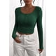 thumbnail image 3 of Camisa de Mujer PRETTYGARDEN Otoño 2025 Manga Larga Henley XXL, 3 of 9