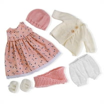 BlissfulPixie Handmade Waldorf Doll Clothes 12 inch clothing Set with Pretty Box Girl Christmas Birthday Gift-Julka's Clothes Accessories