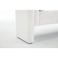 thumbnail image 3 of Resenkose 60 Inch Oversized Two-Seater Bench, Extra Long Comfortable Statement Bench for Entryway, Mudroom, Living Space, White, 3 of 6