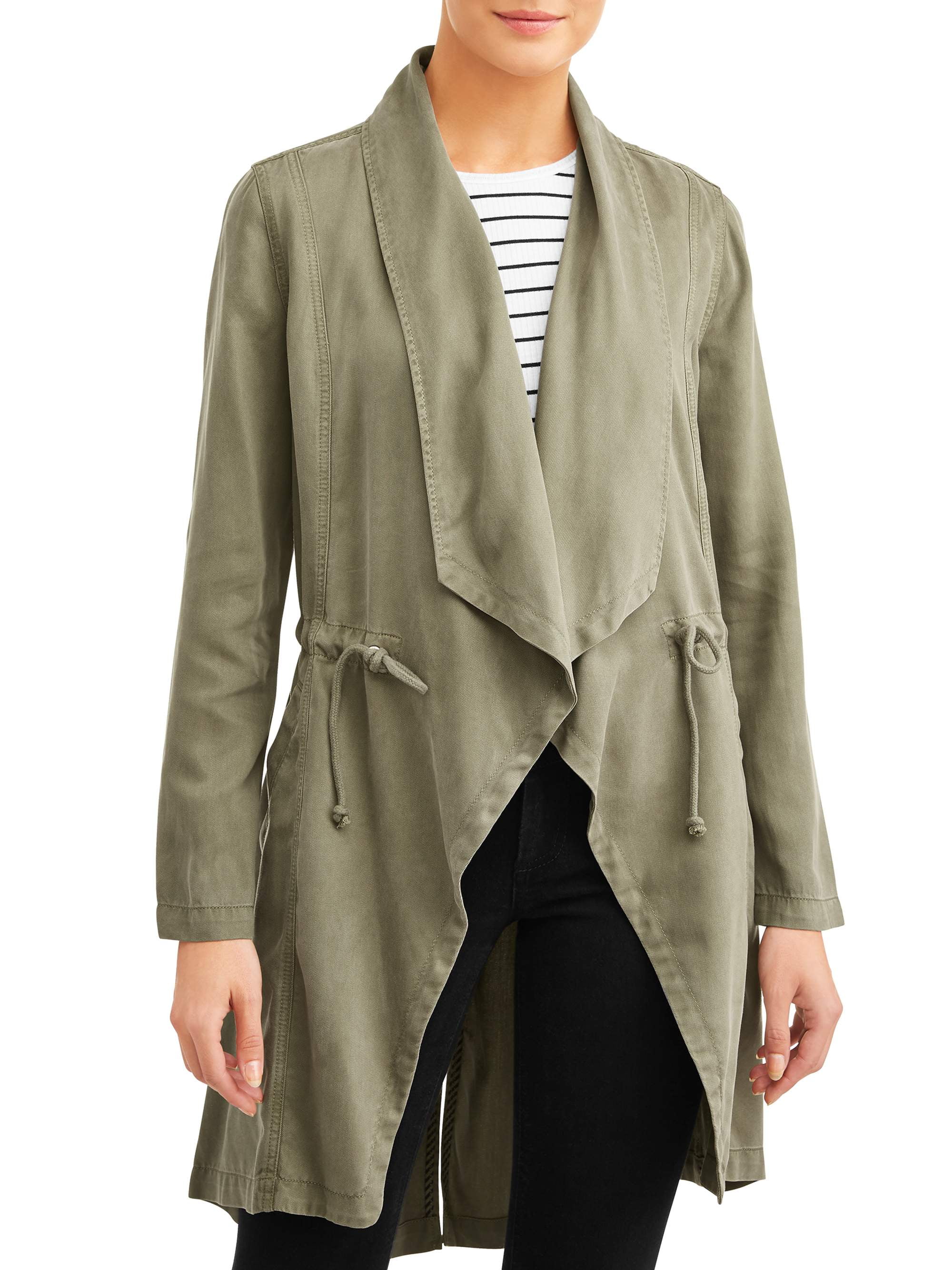 max jeans drape front jacket