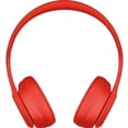 thumbnail image 3 of Restored Beats by Dre Beats Solo3 Wireless OnEar Headphones (Citrus Red) (Refurbished), 3 of 7