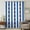 Blue, variant on Coastal Shark Sheer Curtains 45 Inches Long, Ocean Navy Blue White Stripe Geometric Light Filering Curtains, Breathable Simi Curtain Privacy Drapes for Kitchen Bathroom Small Window Treatment
