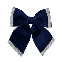 Noothes Christmas Tree Topper, Rustic Bow Design for Farmhouse Style Tree and Home Holiday Decor