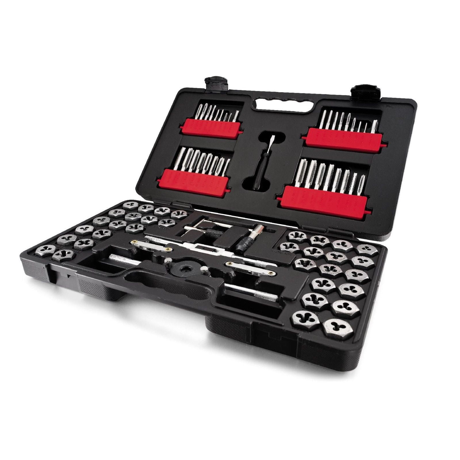 Craftsman 75pc Combination Tap & Die Carbon Steel Set, Metric SAE