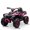 Pink, variant on WangWangWang 2-Seater Electric ATV Ride-On Toy, 6Mph Max Speed, LED Lights, 24V, 1 Count