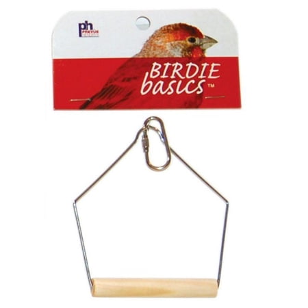 Prevue Birdie Basics Swing - Small Birds 3"L x 4"H Pack of 2