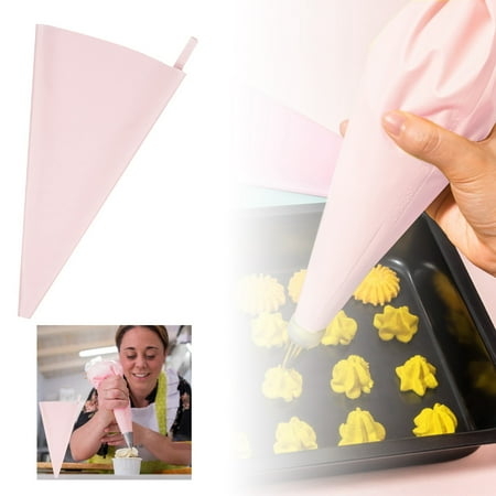 

HAFNFUE 12 Inch Coated Bag TPU Decorative Bag with Straps Decorative Bag Milking Oil Bag Cake Baking Accessories Decorative Bag Assembly ! Cake Sticks