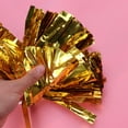 thumbnail image 6 of Raindrops  2 Pcs Cheerleading Flower Ball Party Favors Squad Pompoms Name Golden, 6 of 8