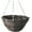 Semicircle, variant on Gamvdout Cone Garden Hanging Baskets 8""/10""/12""/14""- Natural Basket Hanging Plants Wall Flower Planter Pot with Detachable Hanging Chain for Home Garden Decoration