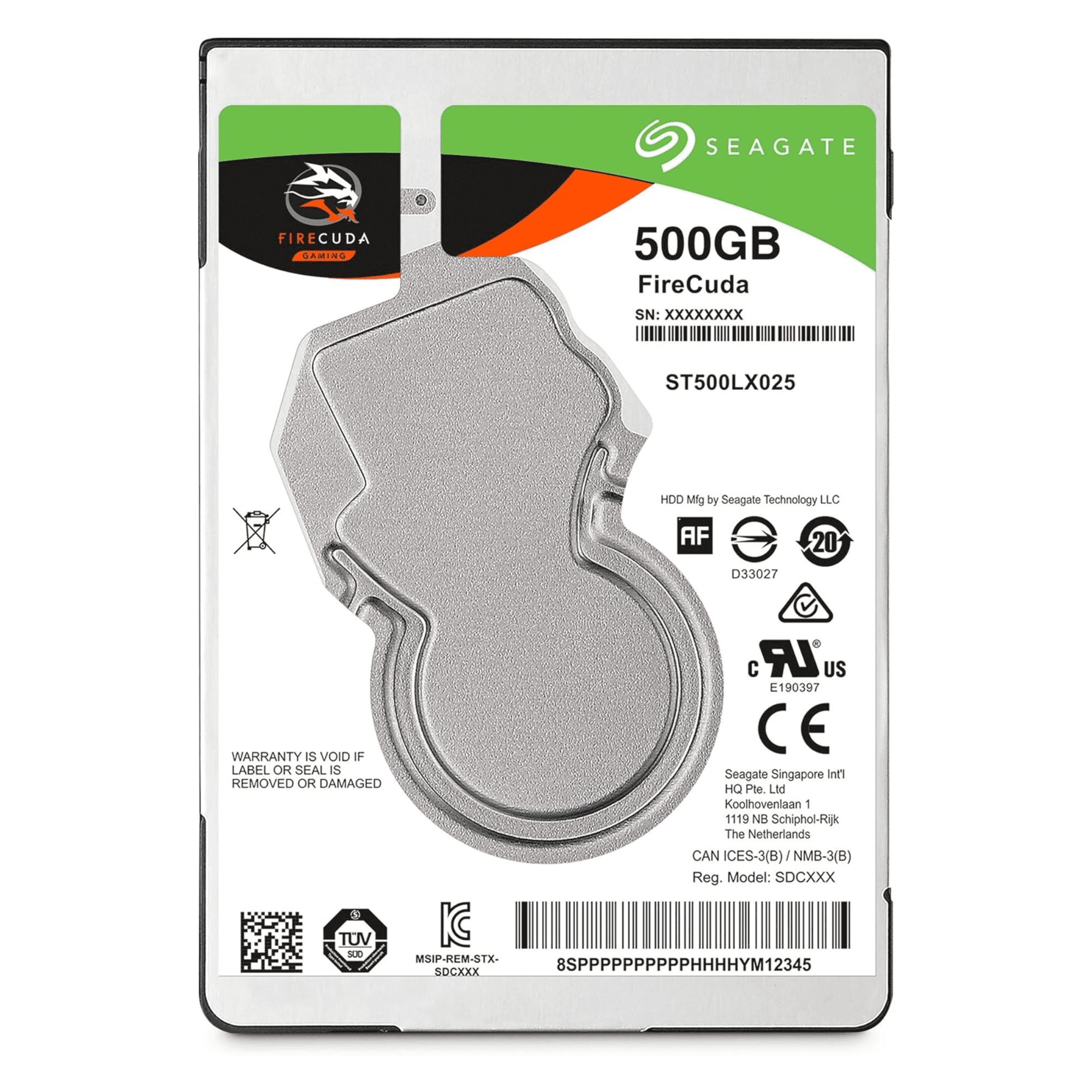 Seagate FireCuda 500GB 2.5" SATA 6Gb/s 128MB Hybrid Drive (ST500LX025 )