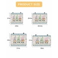 thumbnail image 7 of Large Induction Cooktop Protector Mat Easter Stove Top Covers for Electric Stove, Spring Gnomes Flowers Rabbit Eggs Blue Check Decorative Stove Burner Cover Mats, Glass Top Stove Cover, 7 of 7