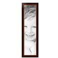 thumbnail image 2 of ArtToFrames 9" x 36" Matte Mahogany with Gold Accent Diploma Picture Frame, 9x36 inch Brown Wood Poster Frame (WOM-5109),  Pack, 2 of 7
