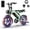 Mint Green+Black, variant on Tamobyke T16 Electric Bike for Adults,1000W 30mph 48V 15.6Ah Electric Bicycle,16" Fat Tire E-Mountain Bikes,Dual Hydraulic Brakes,Full Suspension,Fits Riders 5'0"-5'7",UL2849