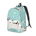 thumbnail image 2 of Balery French Bulldog Taking a Bath Vintage Canvas Backpack for Men and Women - Large Capacity, Durable Travel Laptop Bag for School, Work, Hiking, and Outdoor Activities, 2 of 7
